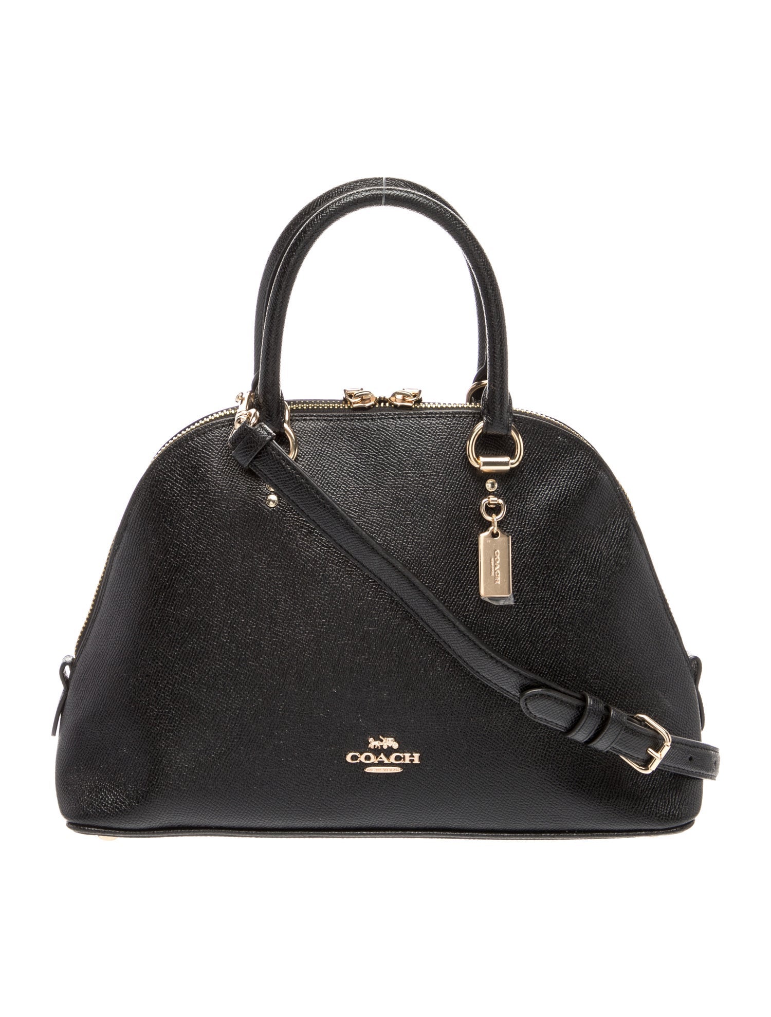 Leather Sierra Crossgrain Leather Dome Medium