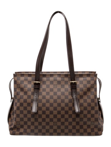 Damier Ebene Shoulder Bag