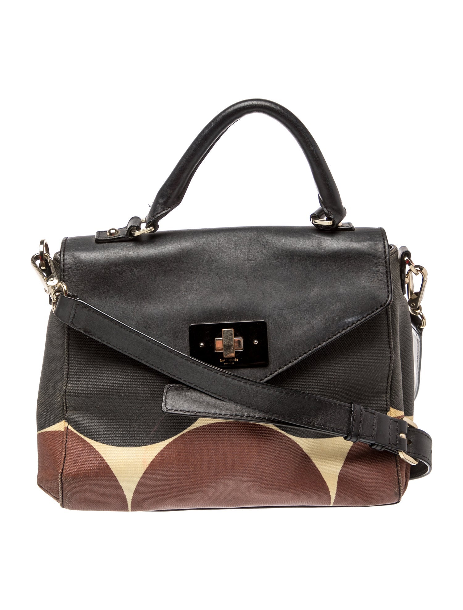 Leather Top Handle Bag
