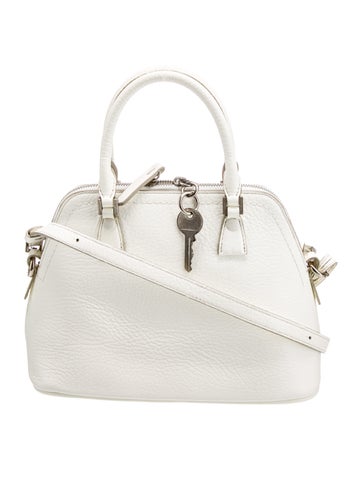 Leather Top Handle Bag