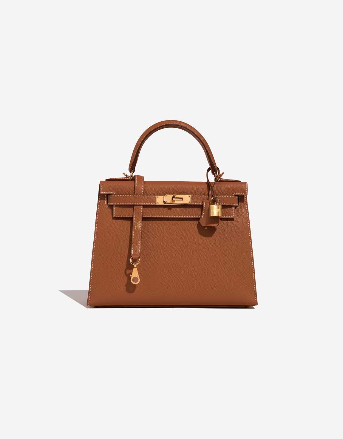 Hermes 
		Kelly 28 Epsom Gold    