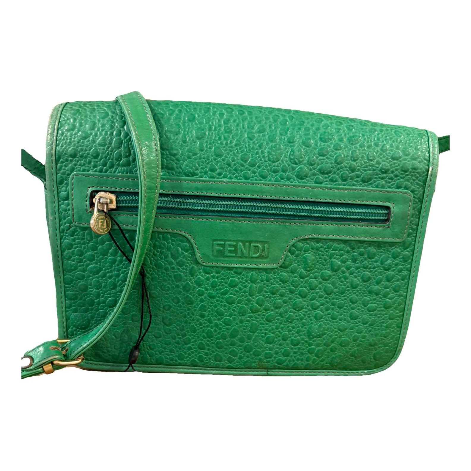 Leather crossbody bag