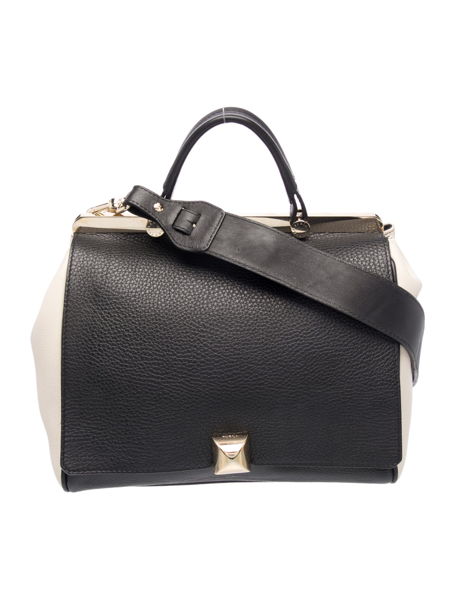 Leather Top Handle Bag