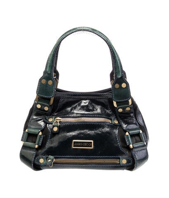 Jimmy Choo Choo Leather Top Handle Bag