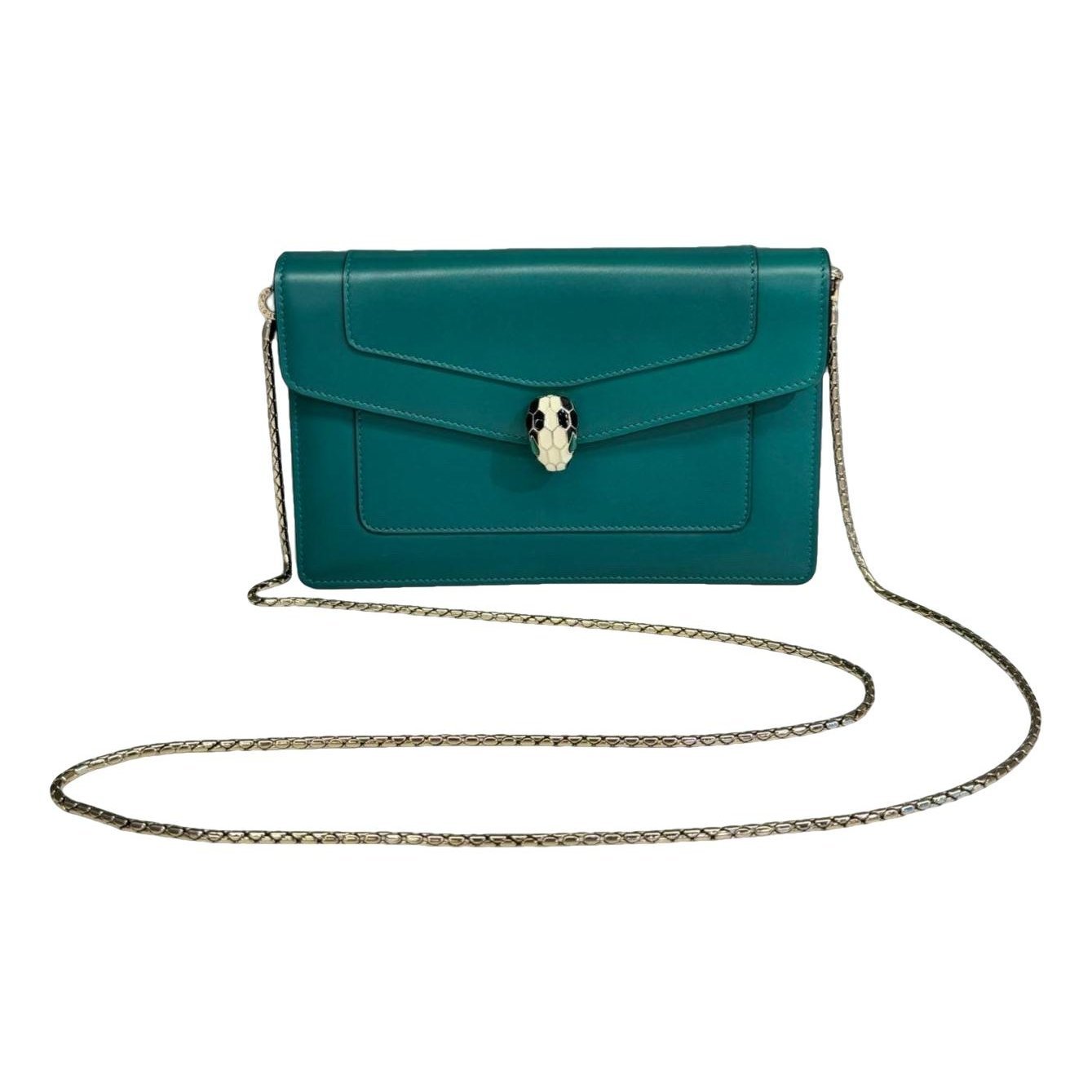 Serpenti leather crossbody bag