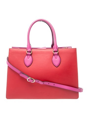 Leather Top Handle Bag