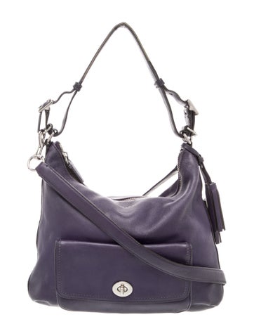 Leather Top Handle Bag