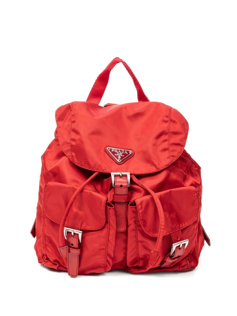 triangle-logo backpack