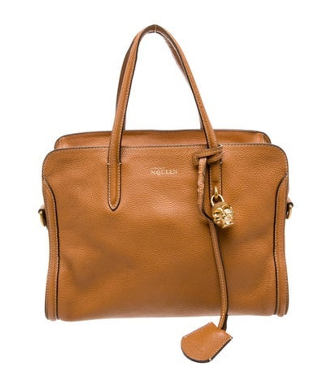 Alexander McQueen Mcqueen Leather Top Handle Bag
