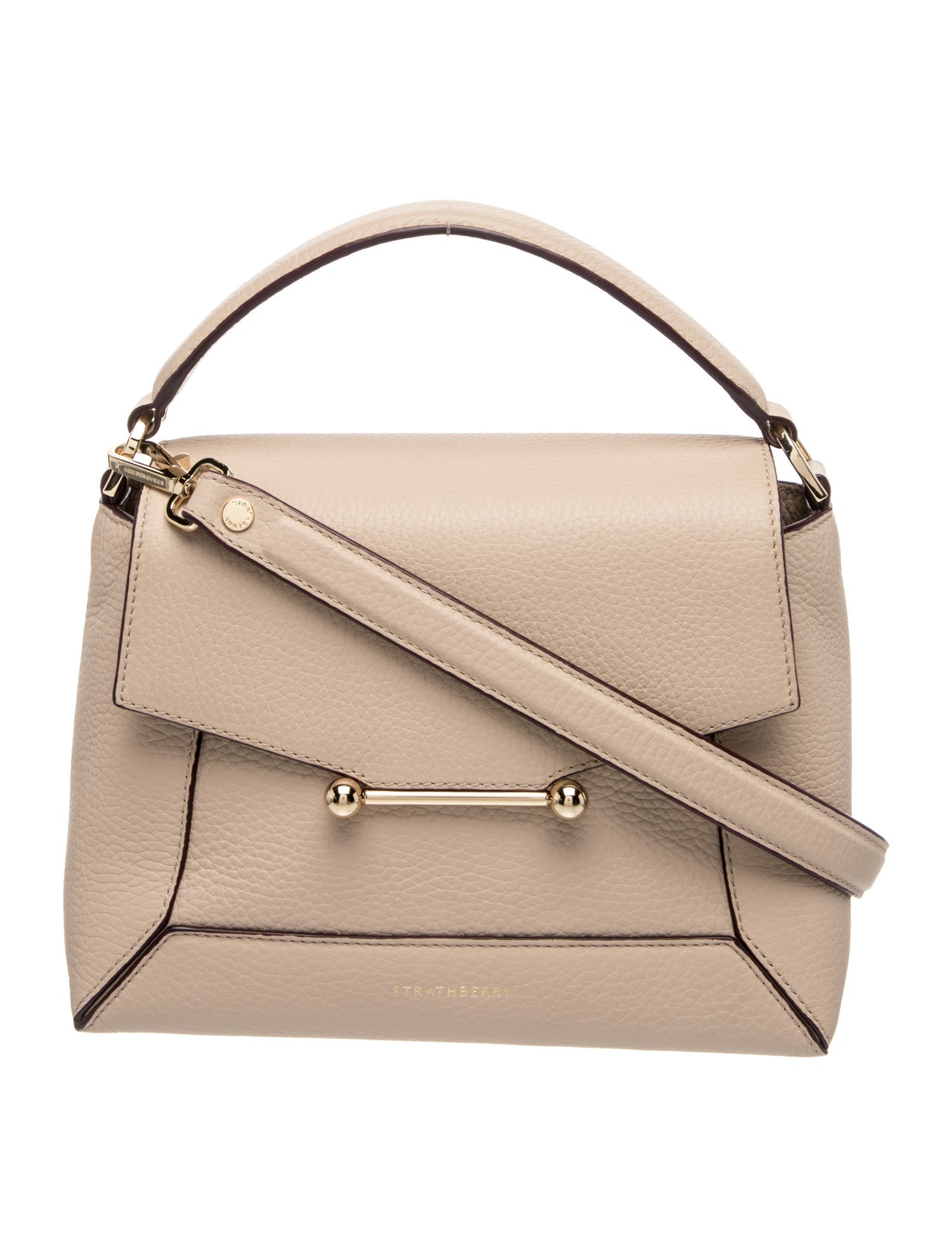 Leather Top Handle Bag