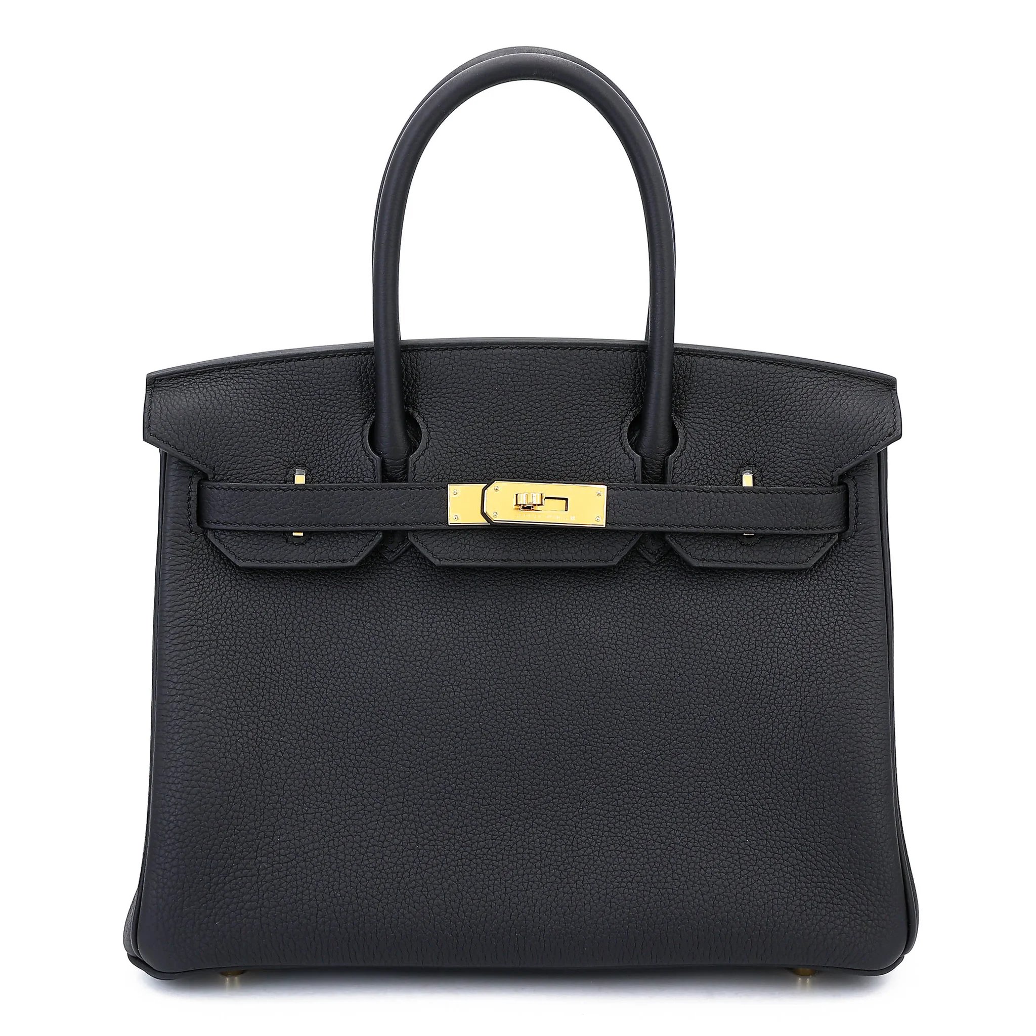 Unused ( Rank NS ) HERMÈS Birkin 30 Noir (89) Togo Gold hardware K (2025)