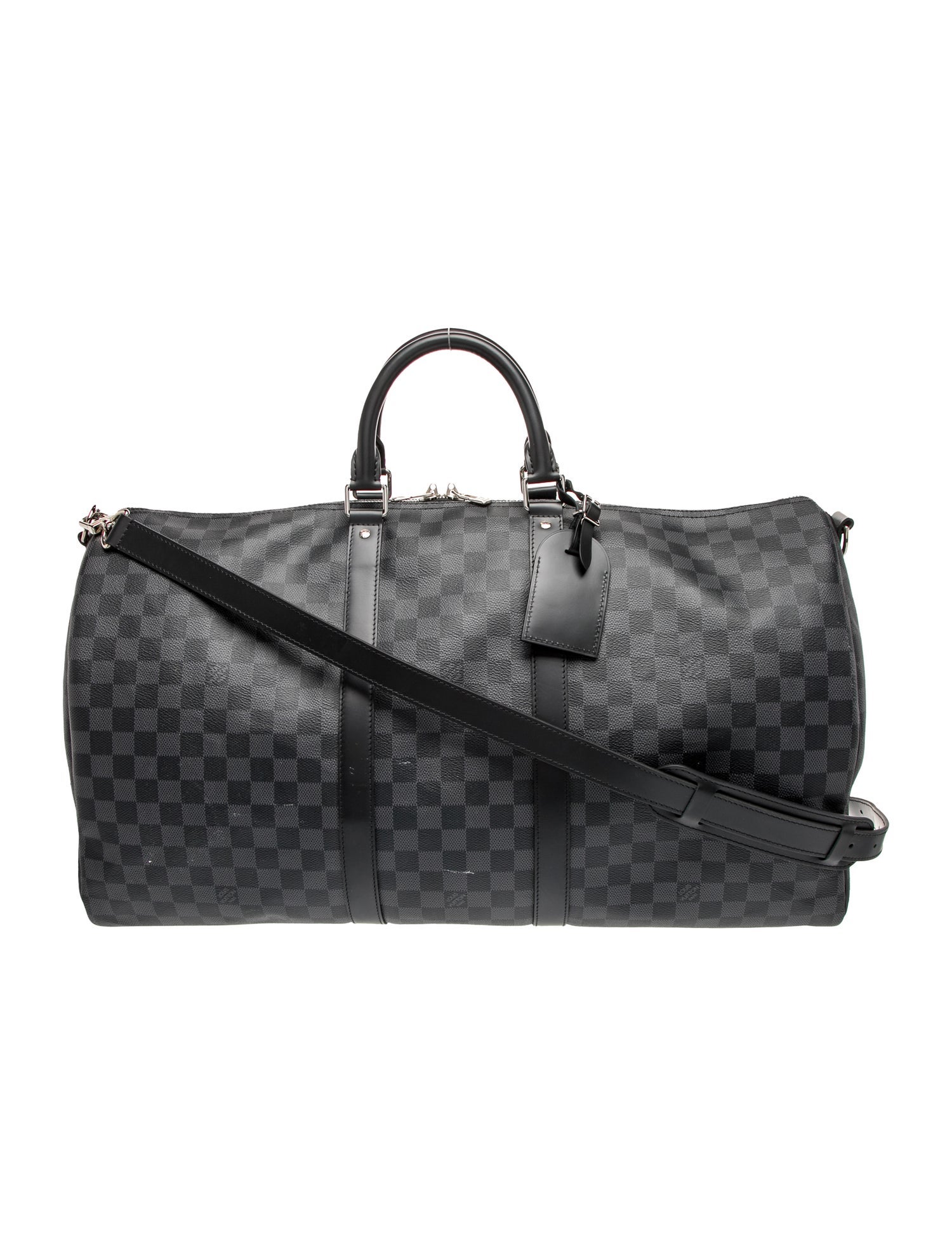 Damier Graphite Keepall Bandouliere 55