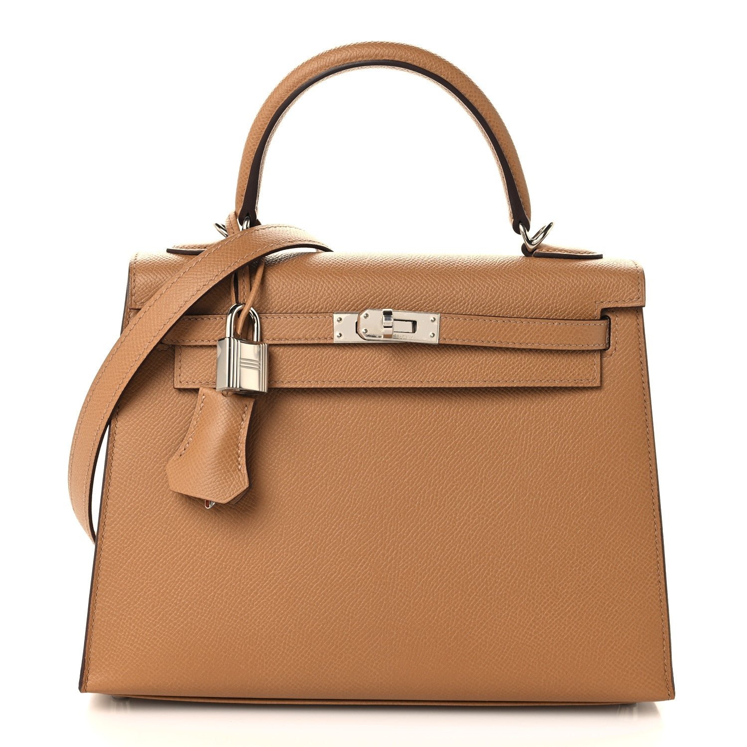 Hermes Epsom Kelly Sellier 25 Biscuit