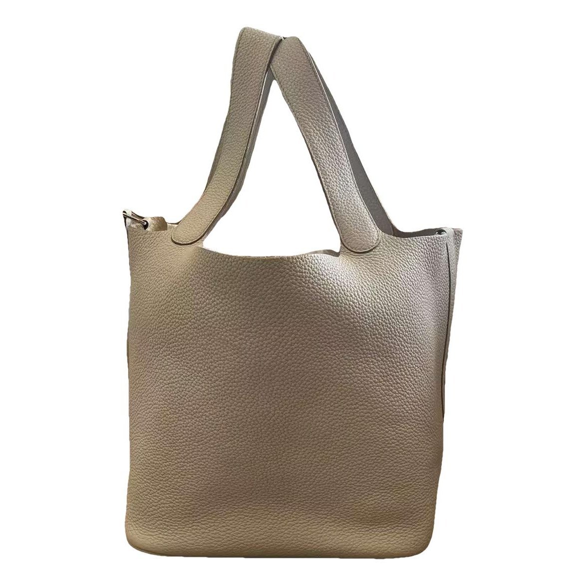 Picotin leather handbag