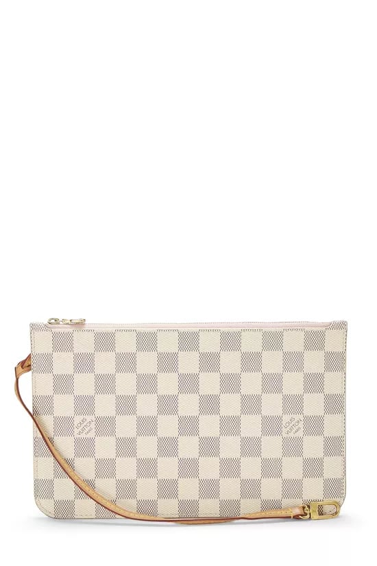 Louis Vuitton Damier Azur Neverfull Pouch