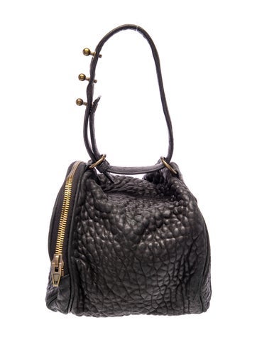 Leather Top Handle Bag