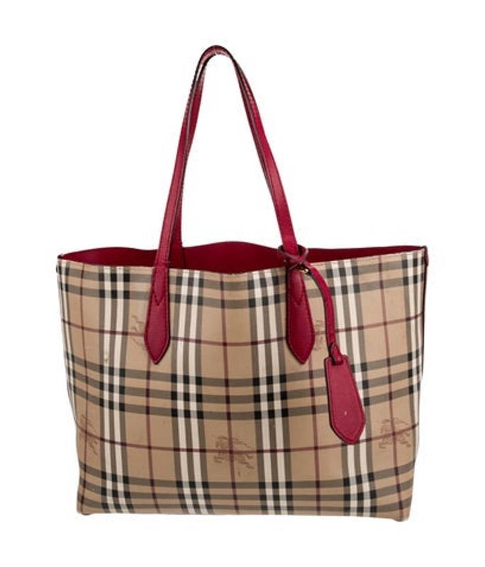 Burberry Haymarket Check Tote