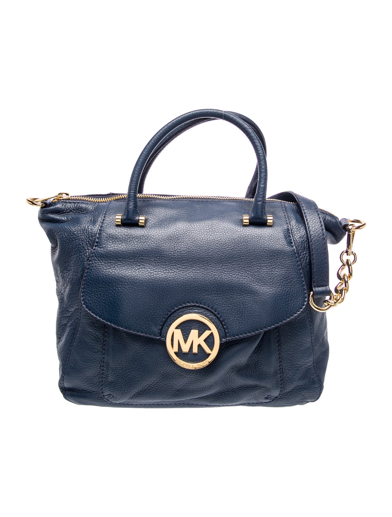 Leather Top Handle Bag