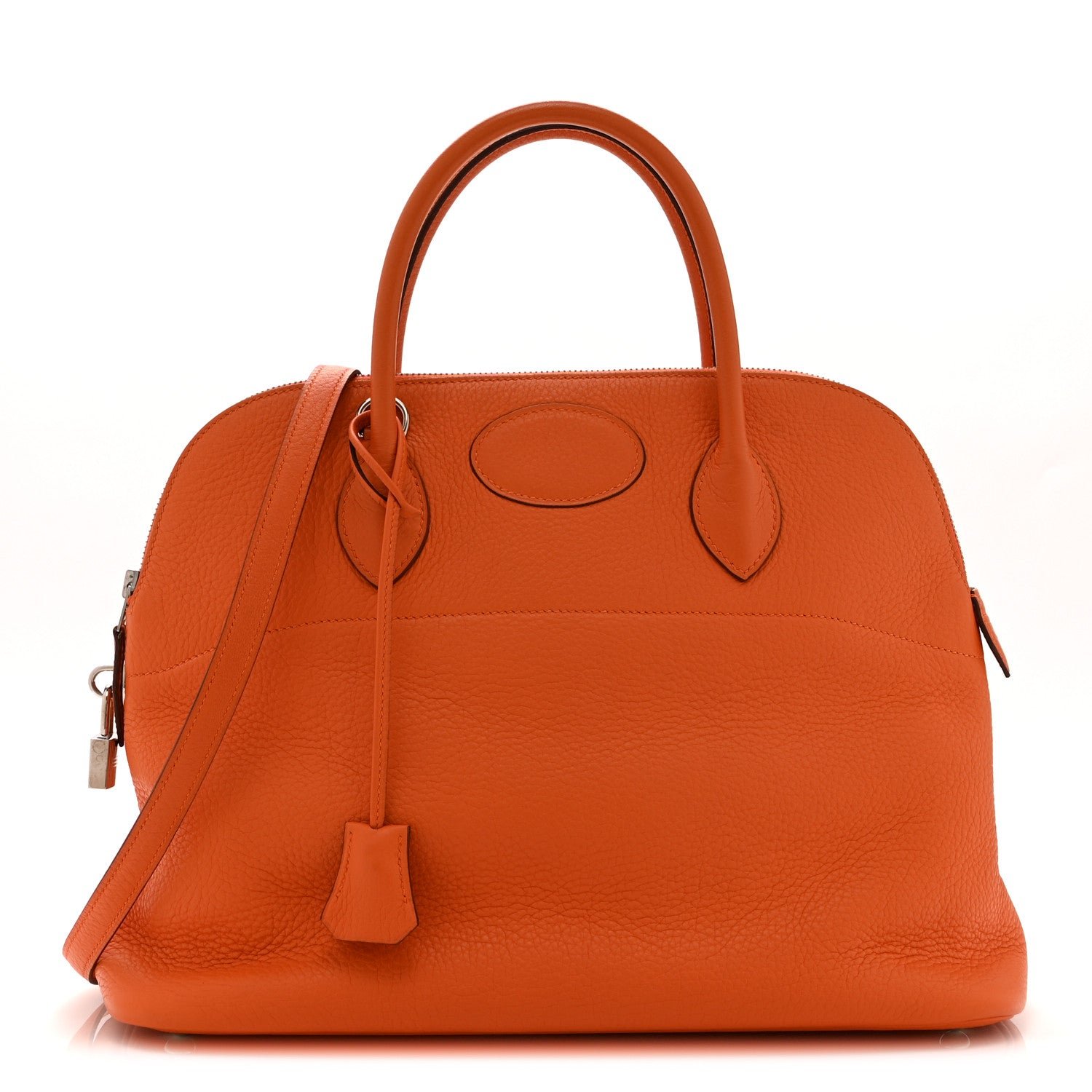 Hermes Taurillon Clemence Bolide 35 Orange