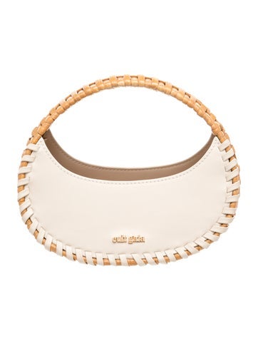 Cult Gaia Wicker Top Handle Bag