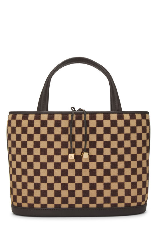 Louis Vuitton Brown Ponyhair Damier Sauvage Impala