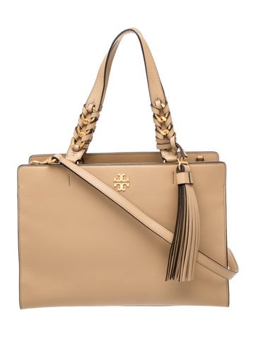 Leather Top Handle Bag