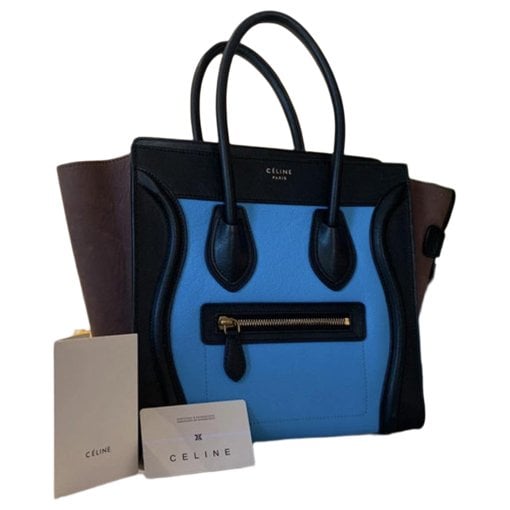 Luggage leather handbag