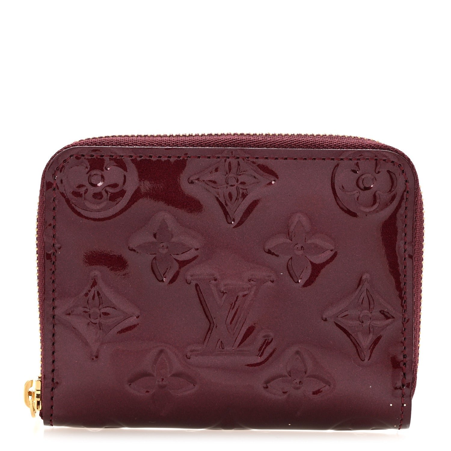 Louis Vuitton Vernis Zippy Coin Purse Amarante