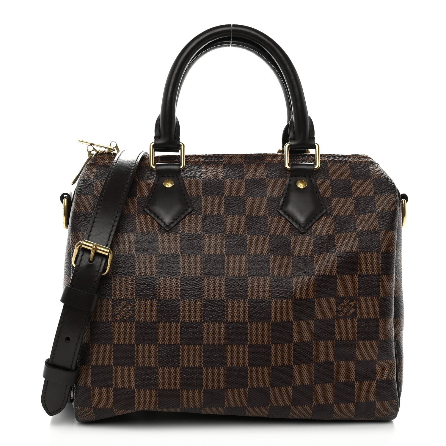 Louis Vuitton Damier Ebene Speedy Bandouliere 25