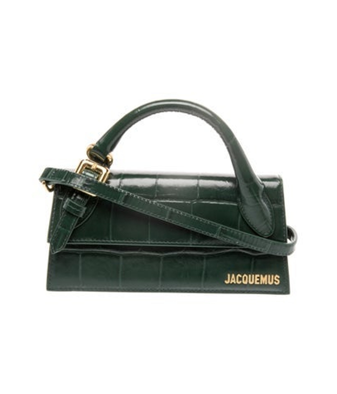 Jacquemus Embossed Leather Shoulder Bag