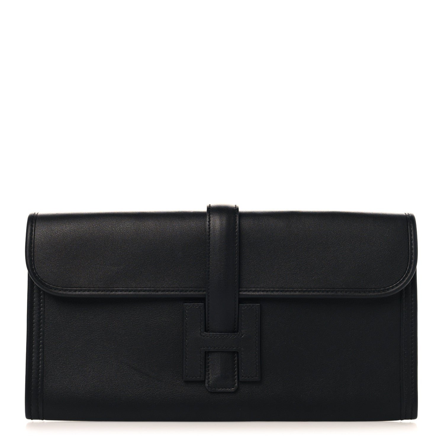 Hermes Hermes Swift Jige Elan 29 Clutch Black