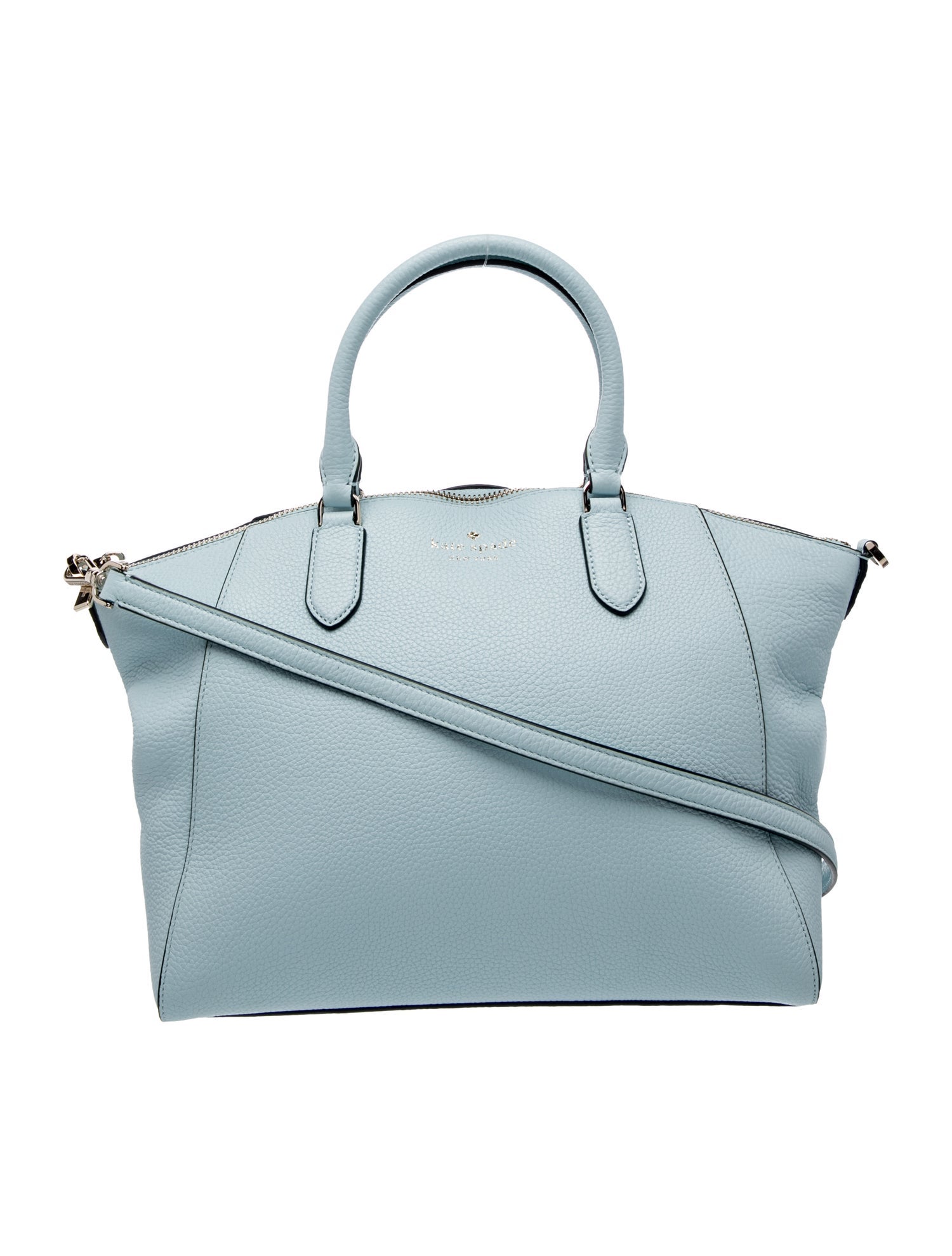 Leather Top Handle Bag