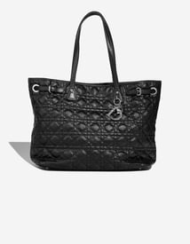 Dior 
		Shopper Canvas Black    