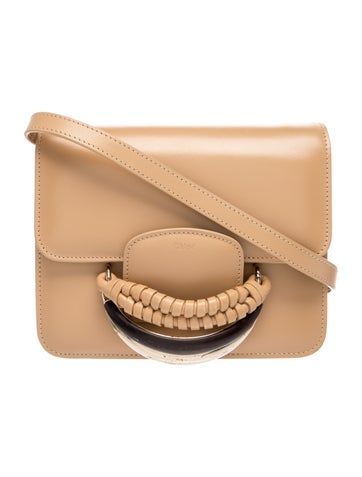 Chloe Leather Kattie Leather Crossbody Bag
