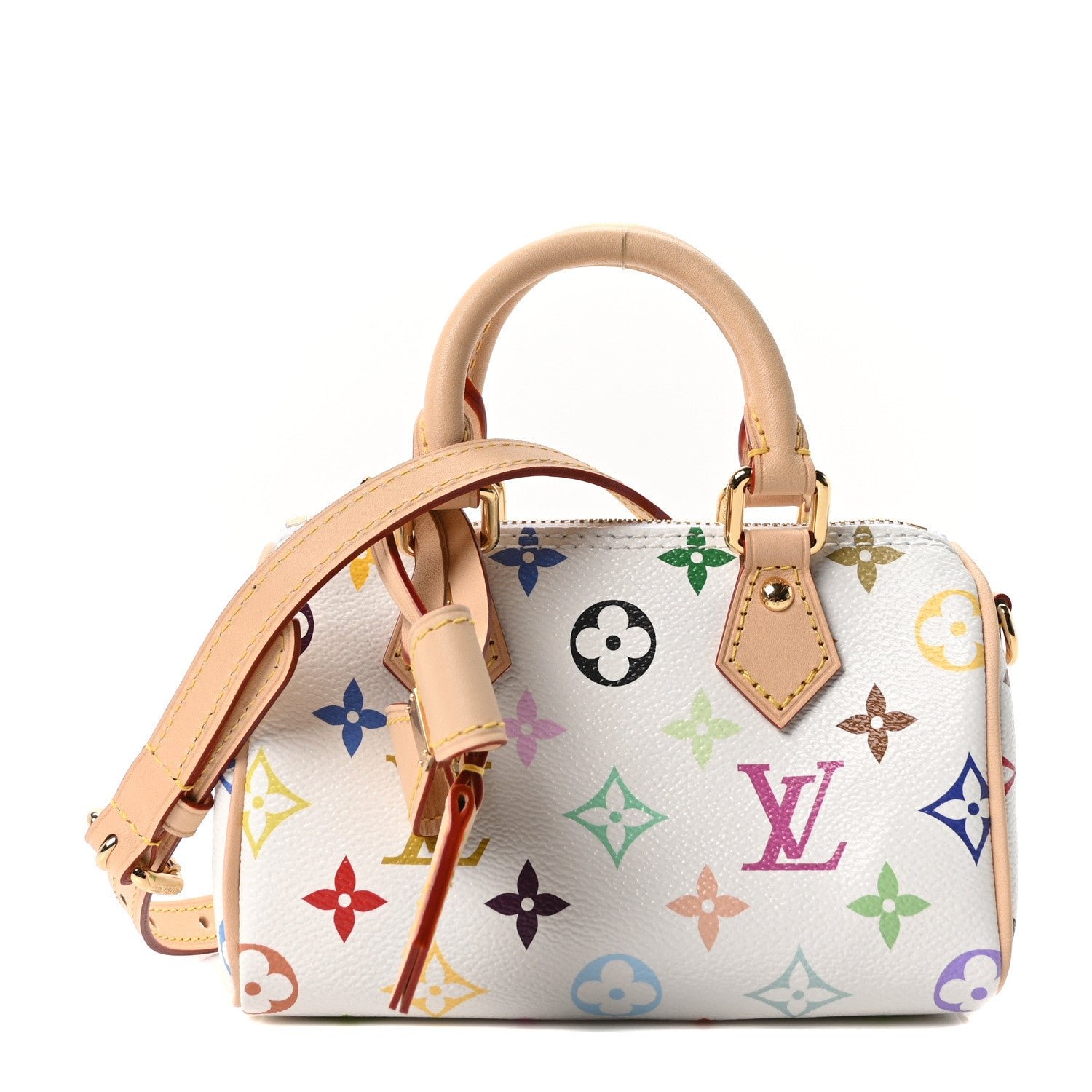 Louis Vuitton Louis Vuitton LV X TM Monogram Multicolor Nano Speedy White