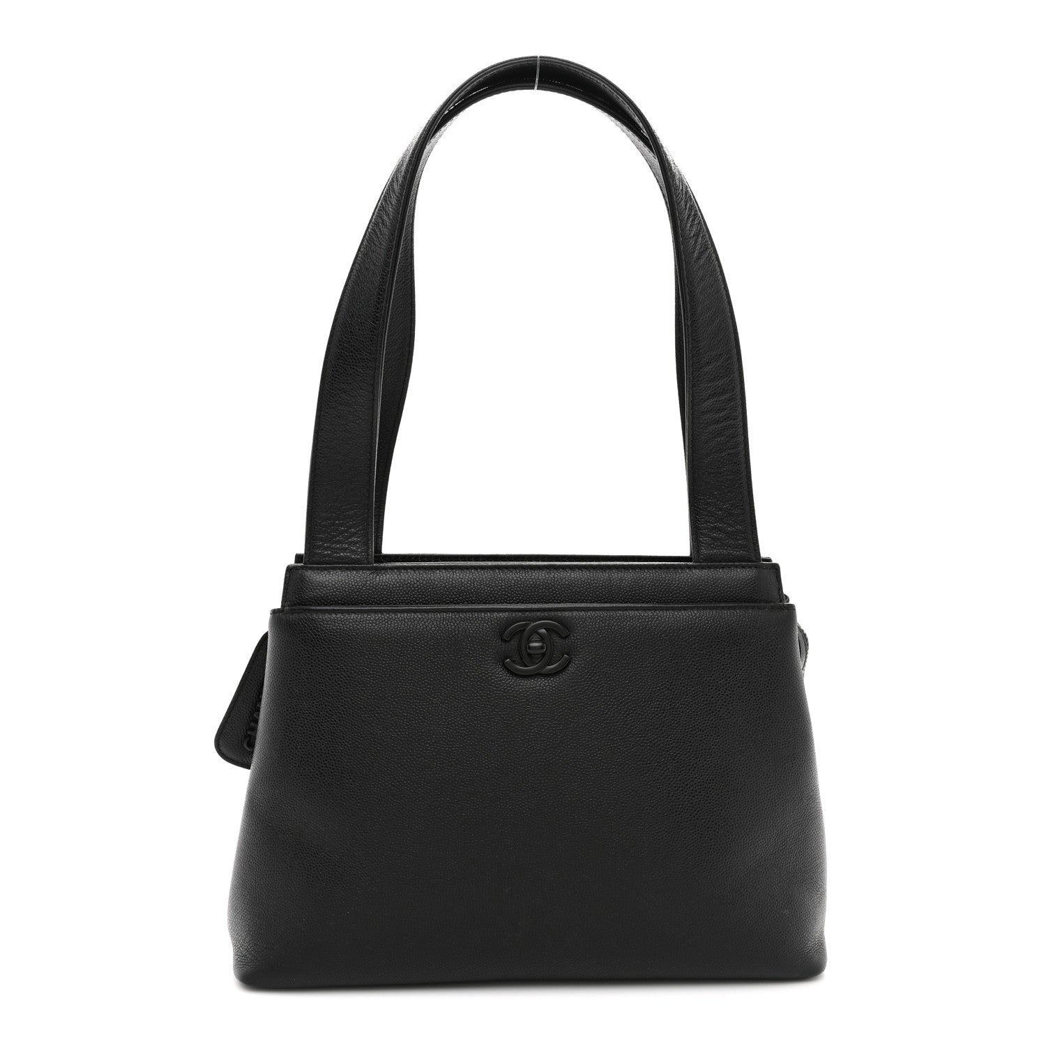 Chanel Caviar CC Shoulder Bag So Black