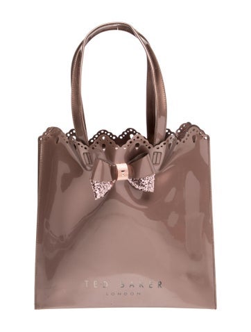 Patent Leather Bucket Bag