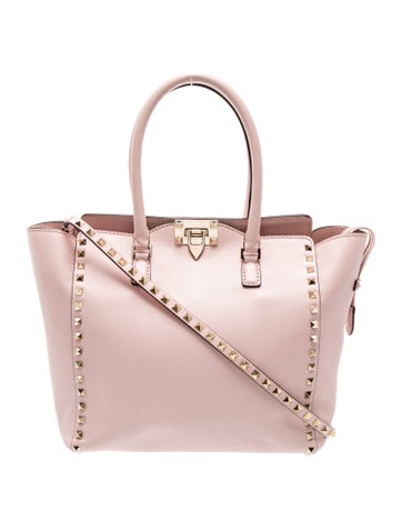 Rockstud Top Handle Bag
