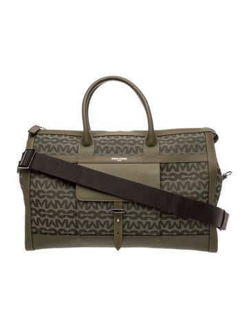 Mark Cross Canvas Weekender Bag