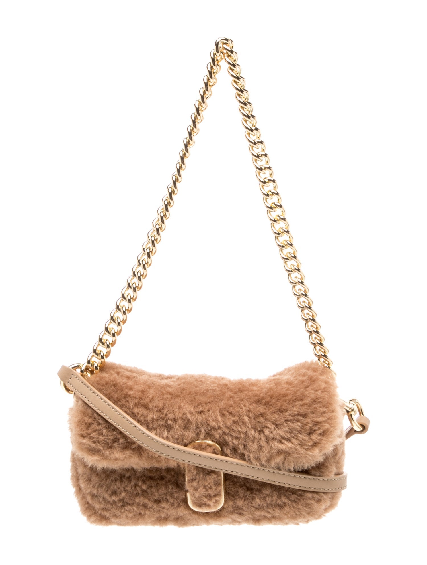 Faux Fur Crossbody Bag