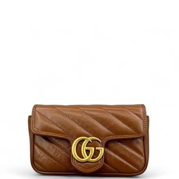Calfskin Gg Marmont Super Mini