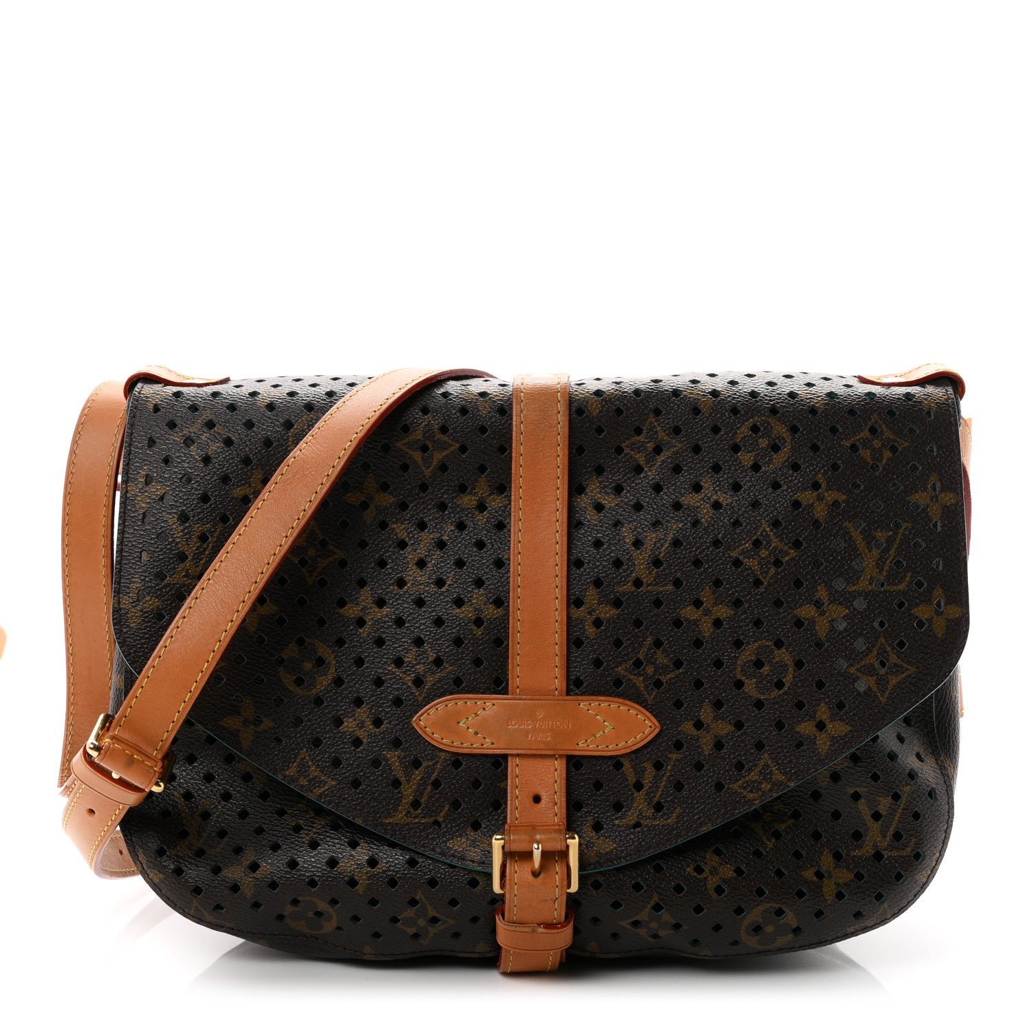 Louis Vuitton Louis Vuitton Monogram SC Flore Saumur Teal