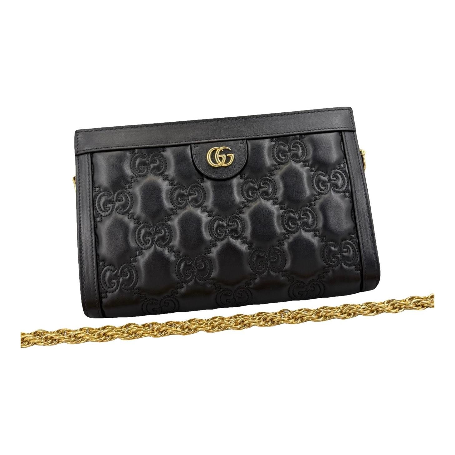 Ophidia Chain leather handbag