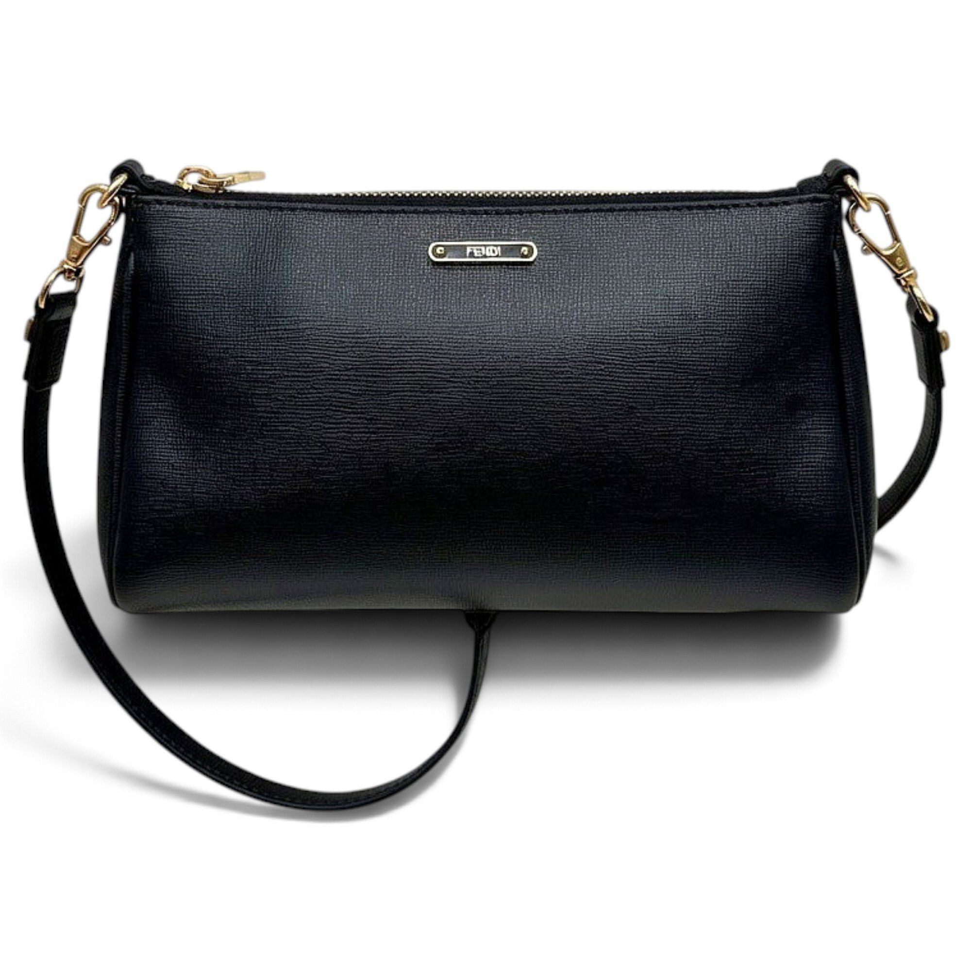 Baguette leather handbag