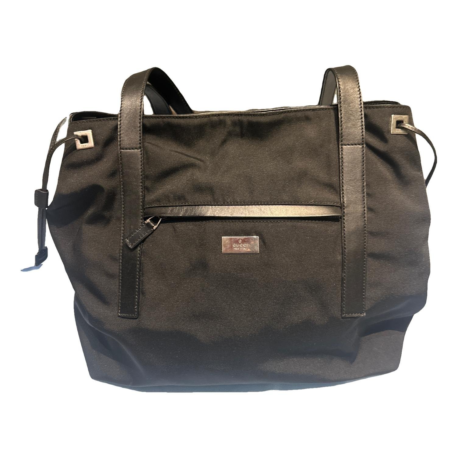 Leather tote