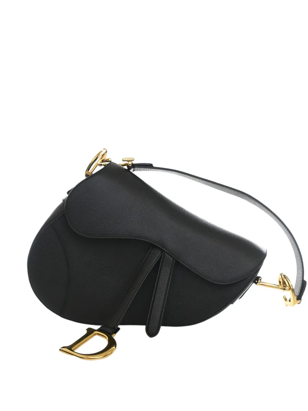 Dior 2018 Grained Calfskin Saddle Bag shoulder bag