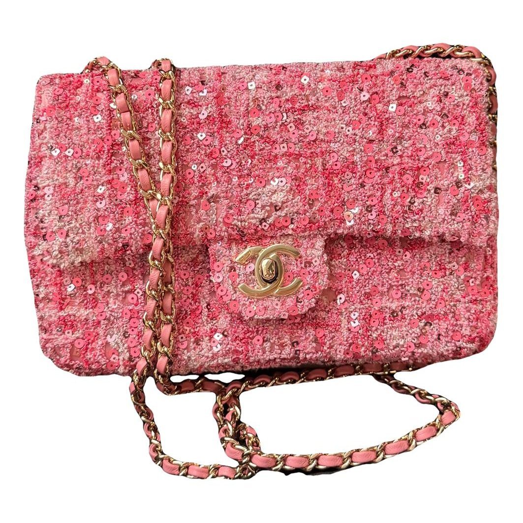 Timeless/Classique tweed crossbody bag