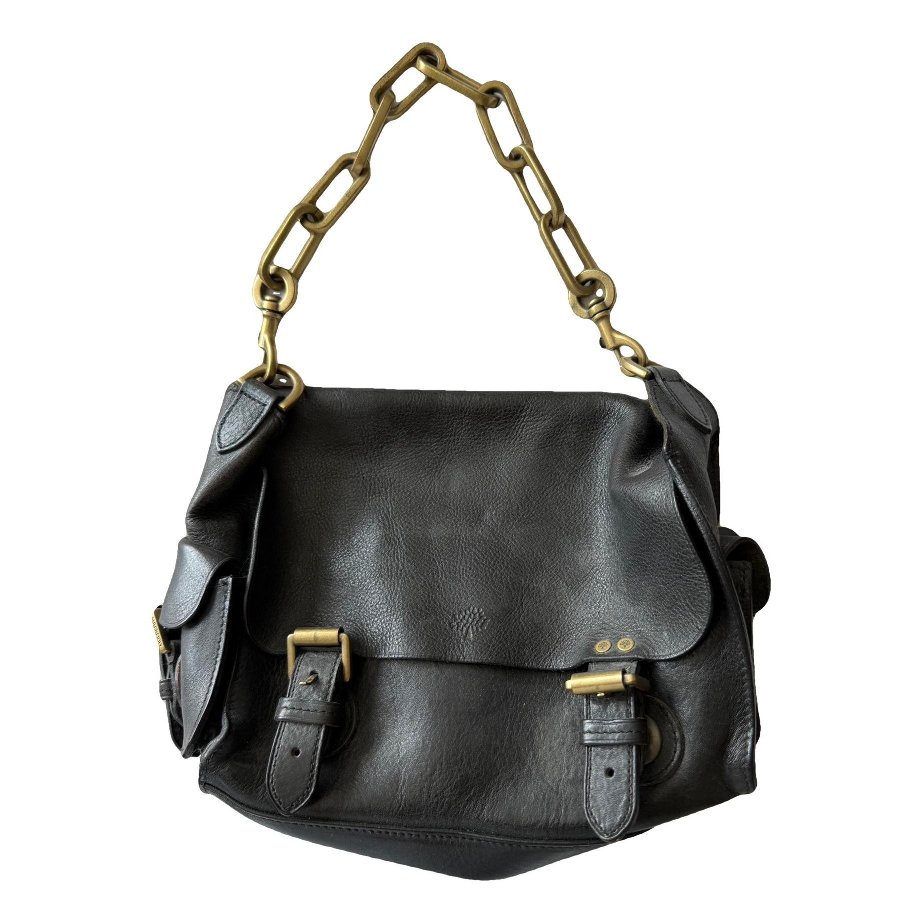 Leather handbag