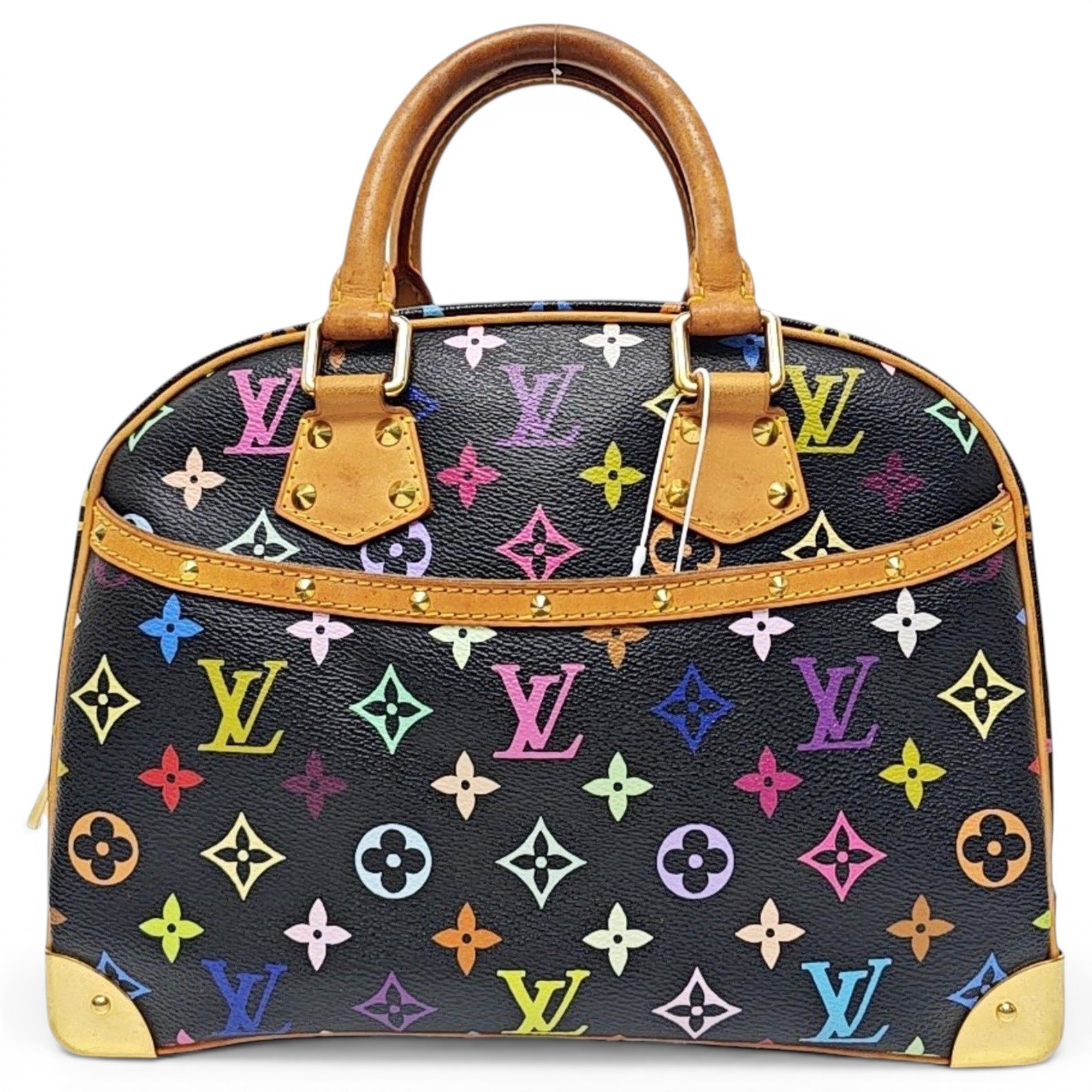 Deauville leather handbag