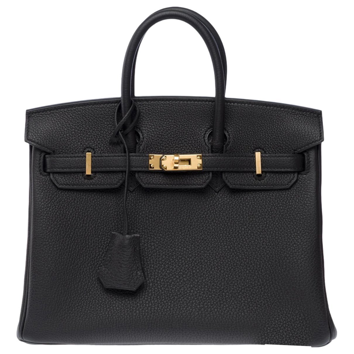 Birkin 25 leather handbag